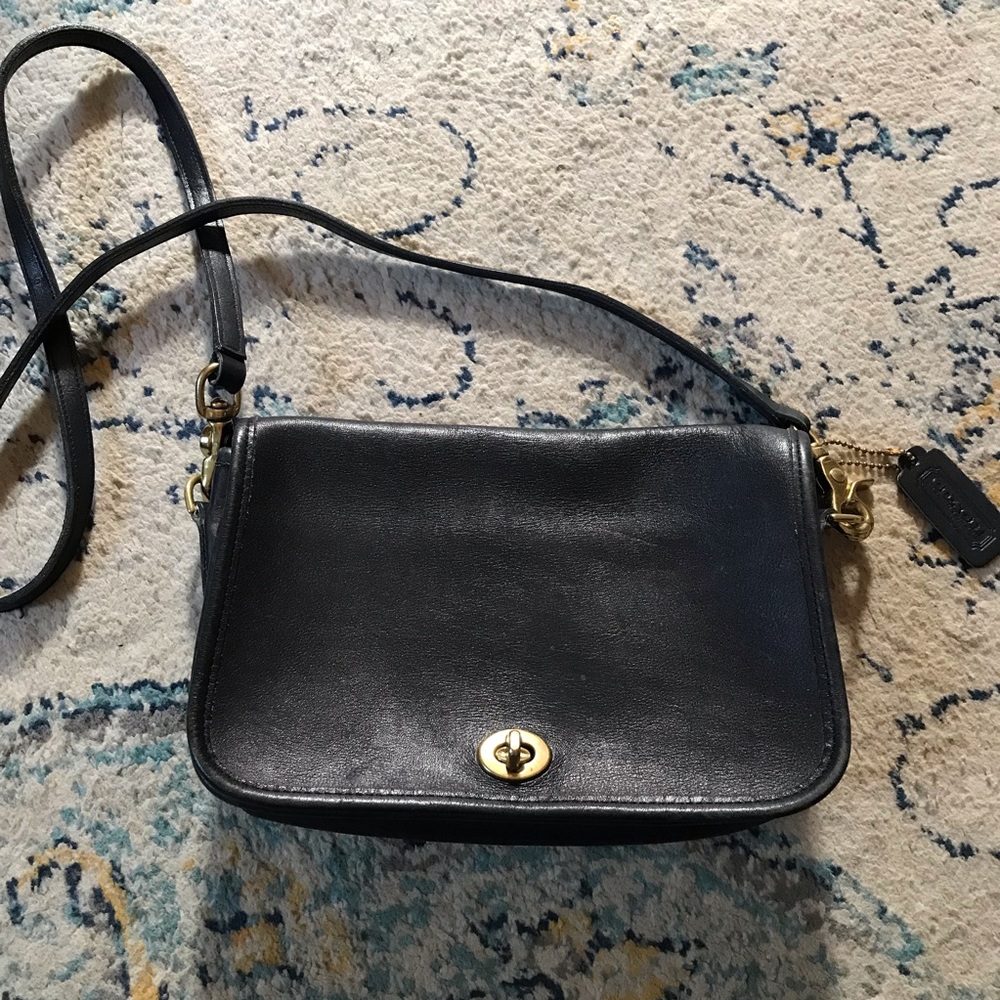 Vintage Penny Pocket Coach Crossbody